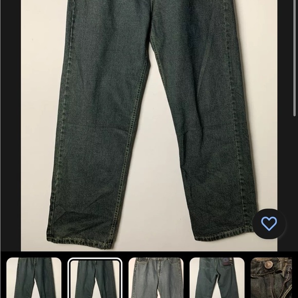 Karizma Collections  Men's Jeans Size 40/32 Vintage Blue Wash - Picture 6 of 16